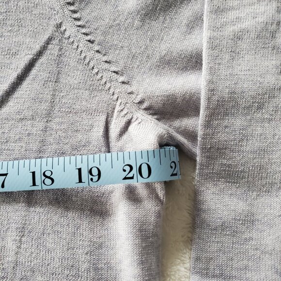 Woolx Francesca 100% Merino Wool Sweater Mist Small - Picture 8 of 13